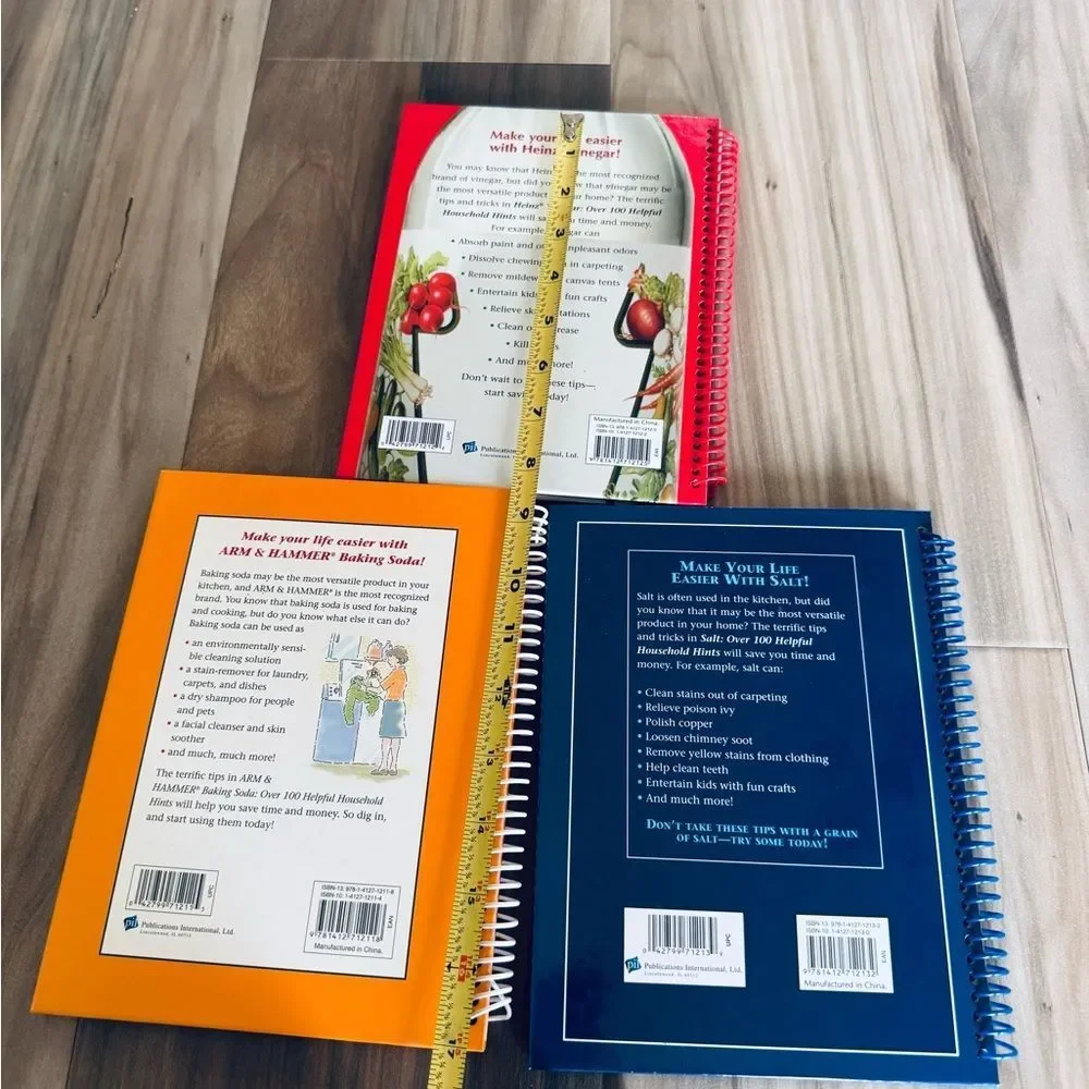 Home Helpful Hints 3-pc Spiral Books Set